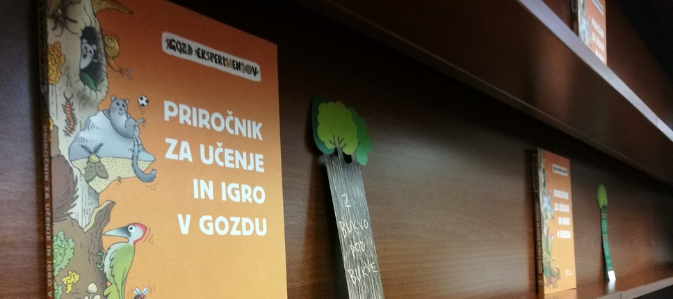 Priročnik za igro in učenje v gozdu nadaljuje svojo pot po Sloveniji