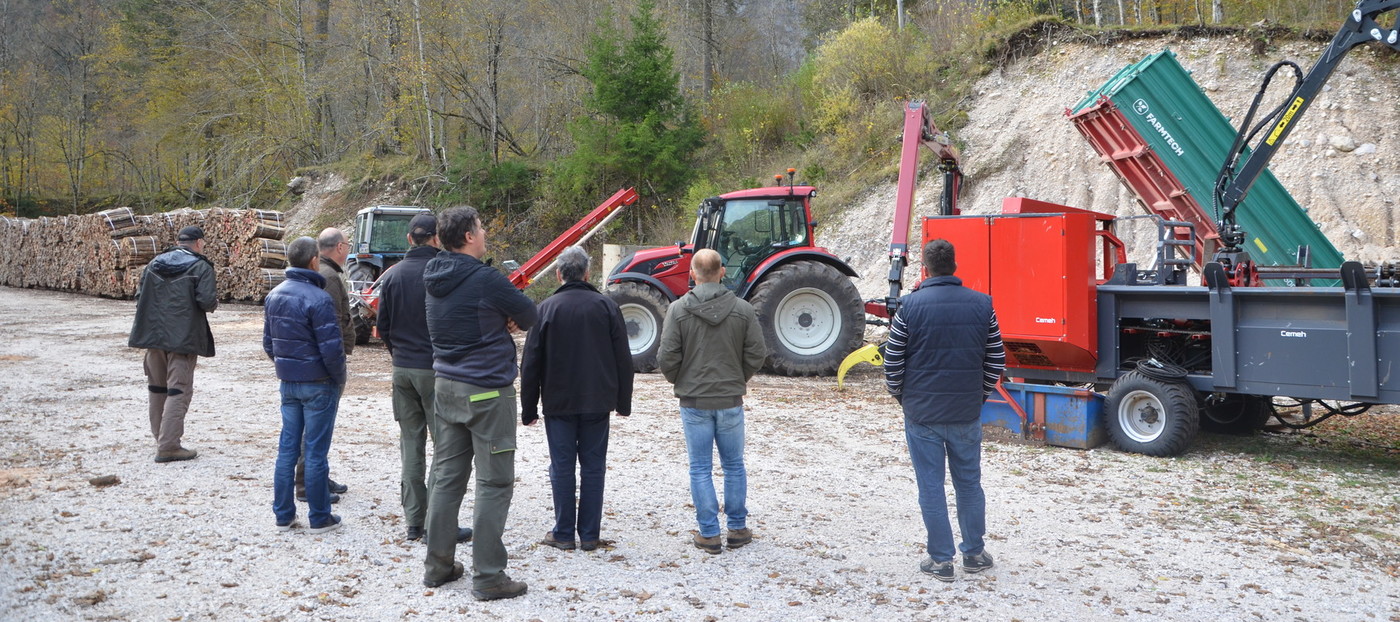 Delavnica CARE4CLIMATE - ogled proizvodnje drv MKK