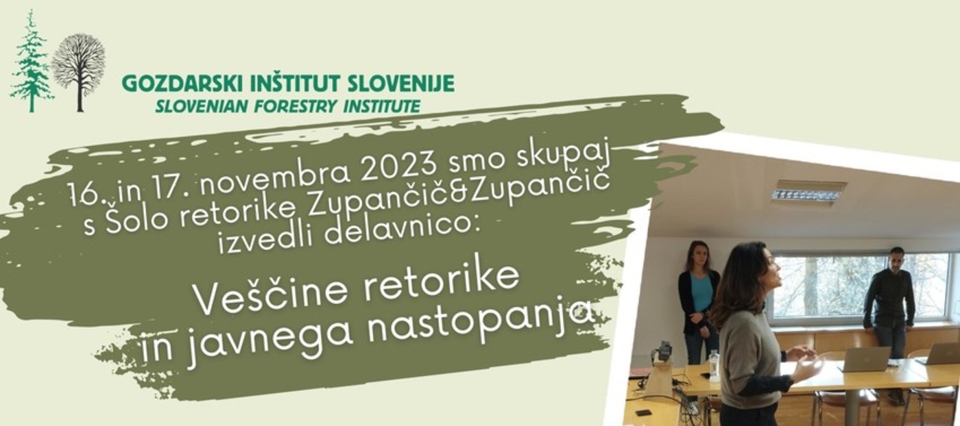 Delavnica Veščine retorike in javnega nastopanja