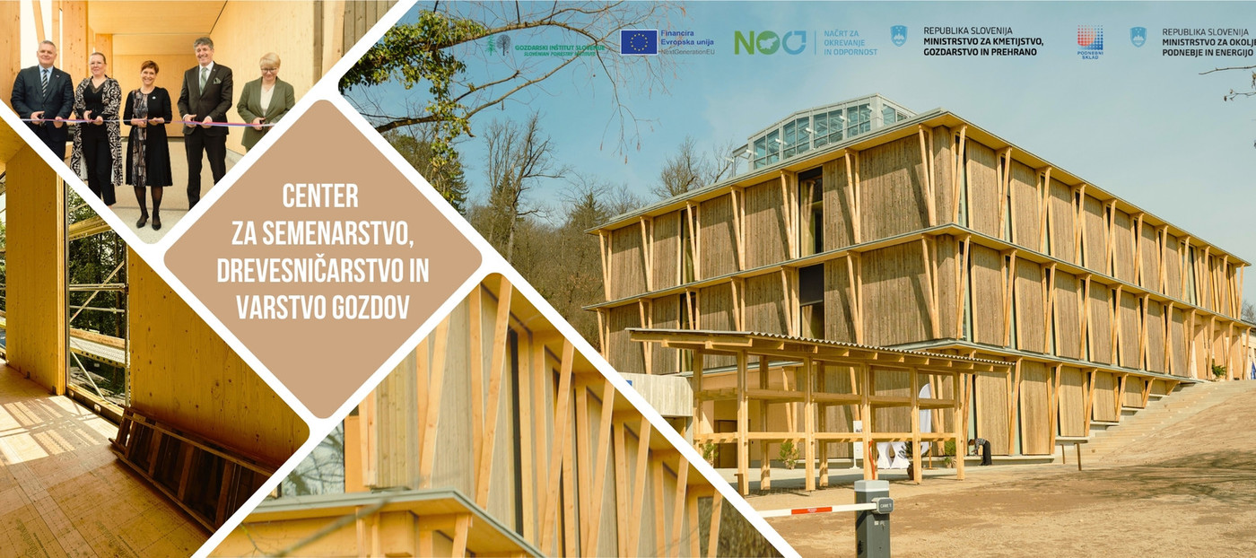Center za semenarstvo, drevesničarstvo in varstvo gozdov med najboljšimi slovenskimi arhitekturnimi projekti po izboru javnosti