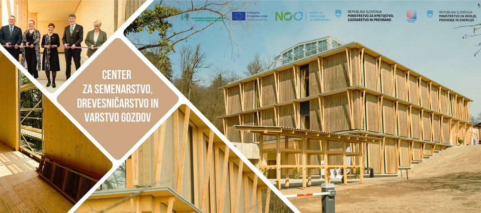 Center za semenarstvo, drevesničarstvo in varstvo gozdov med najboljšimi slovenskimi arhitekturnimi projekti po izboru javnosti