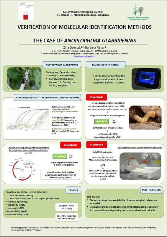  Verification of molecular identification methods – the case of Anoplophora glabripennis