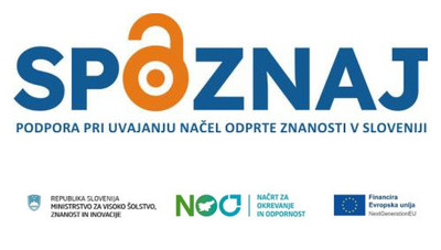 Support for the Implementation of Open Science Principles in Slovenia - SPOZNAJ